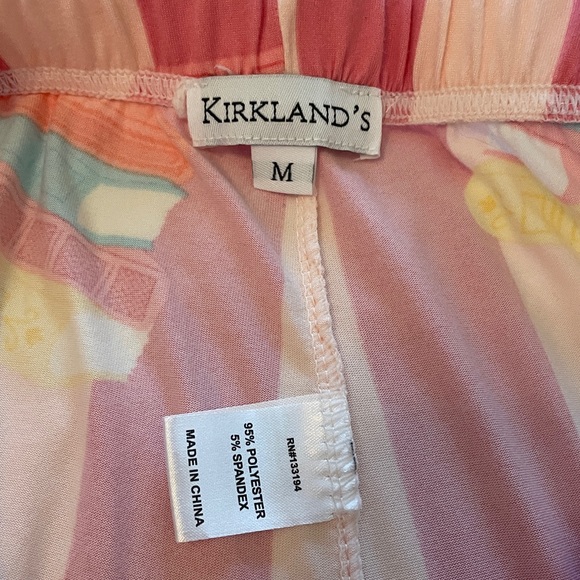 Women’s Colorful Button-Up PJ’s with Bows - Picture 7 of 7